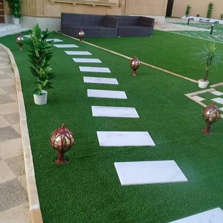 عشب صناعي في أبوظبي